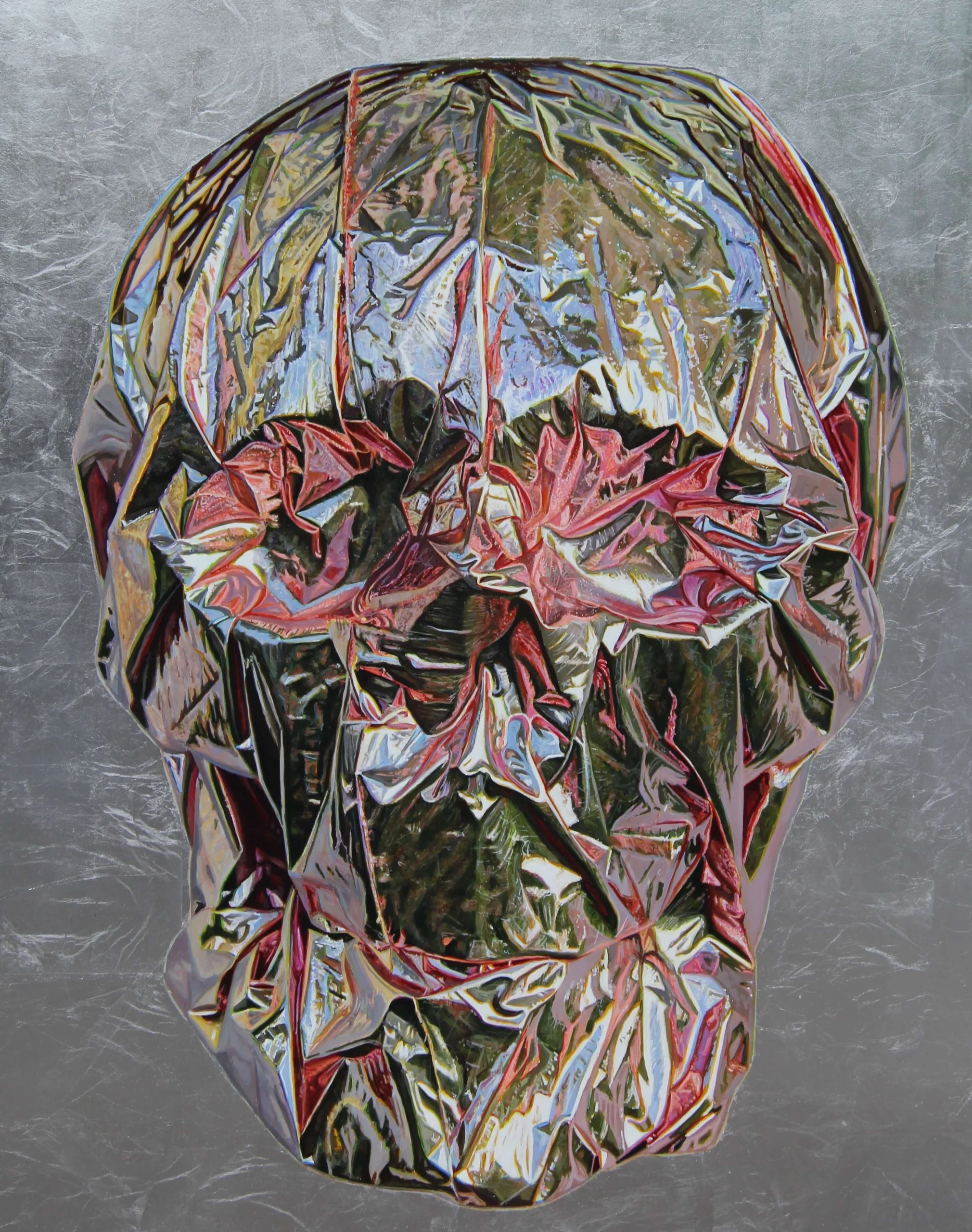 Copper Metallic Skull by Gordon Harris